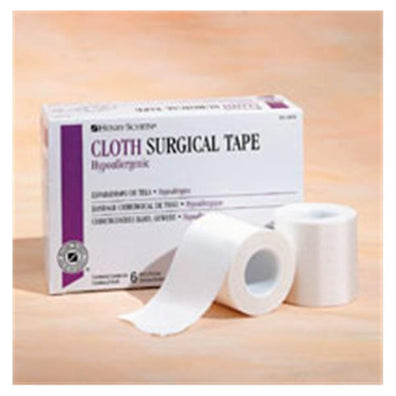 Tape Surgical Cloth 2"x10yd Adhesive White 6/Bx